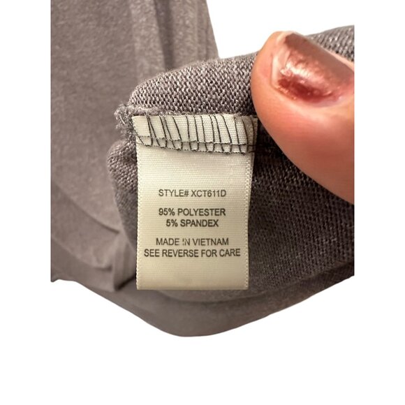 🍒 2/$20 🍒 Light Brown A-line Plus Size Dress with Button Accents sx 2X - Picture 8 of 9